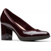 Clarks - Bayla Carly Merlot Leather